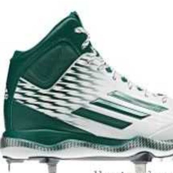 adidas Other - ADIDAS LITESTRIKE GREEN WHITE BASEBALL CLEATS NEW
